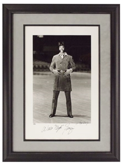 Walt "Clyde" Frazier Signed George Kalinsky Framed MSG Photo 84/100